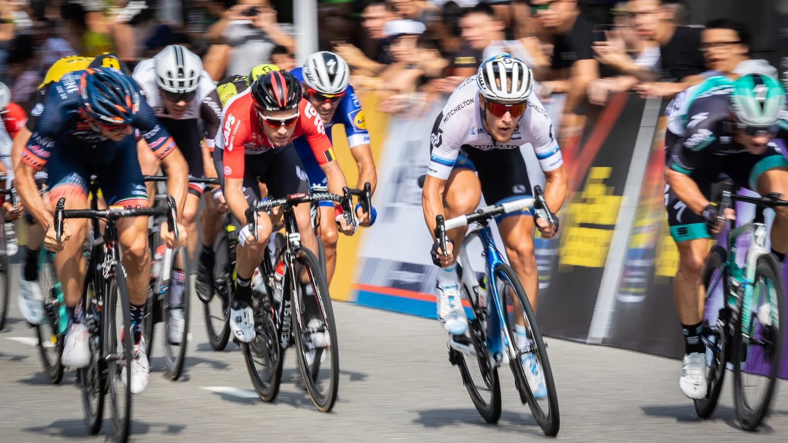 Mens road cycle competitive race