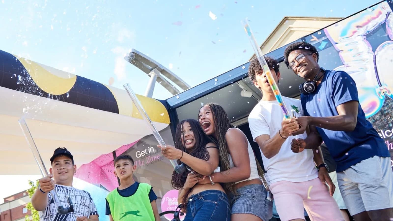 The Zone pop-up youth space
