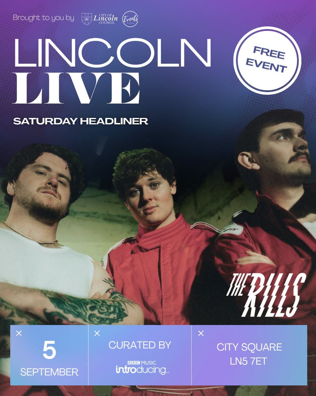 Lincoln Live Lineup