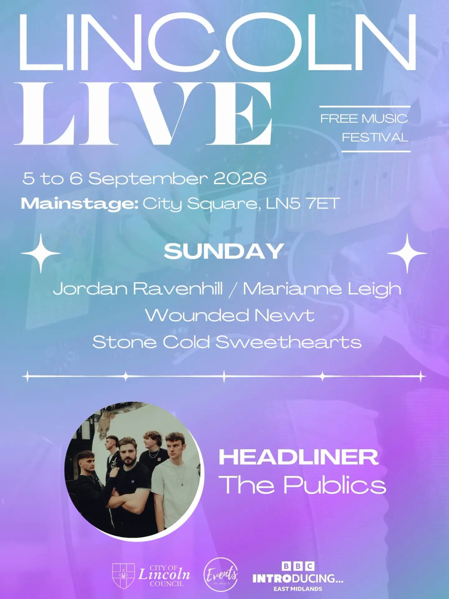 Lincoln Live Lineup