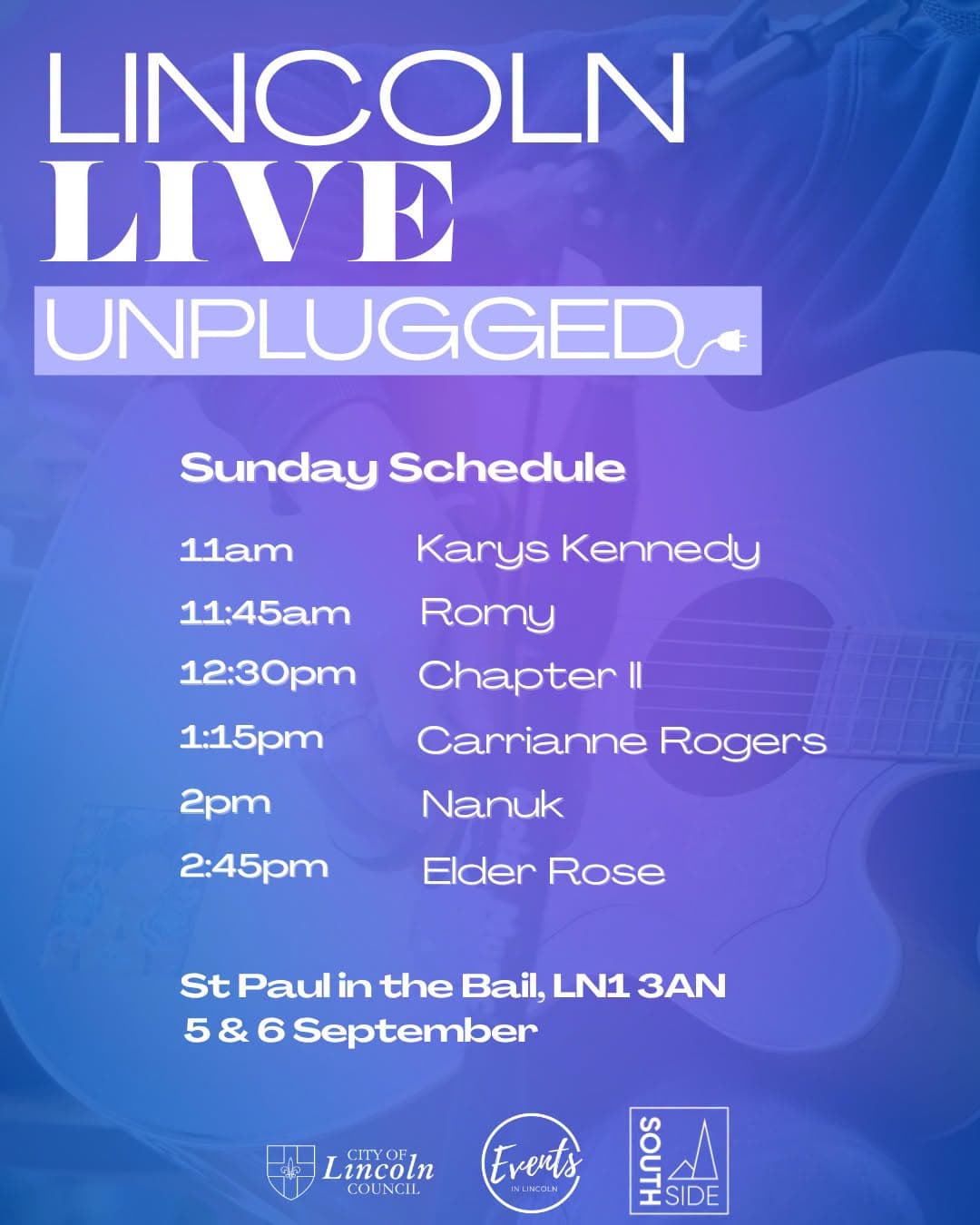 Lincoln Live Lineup