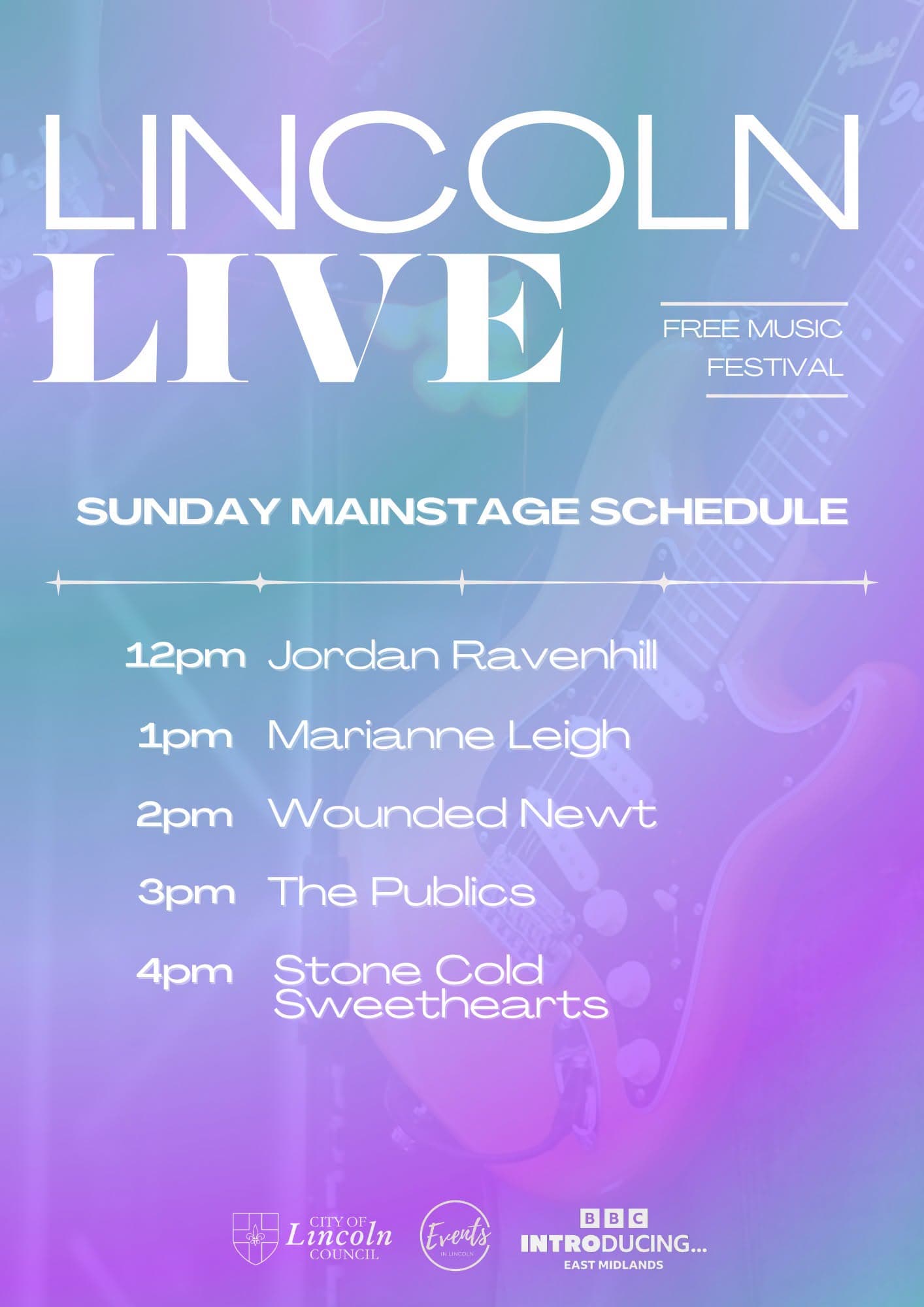 Lincoln Live Lineup